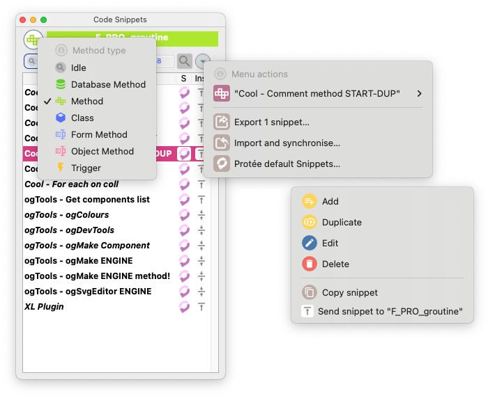 Code Snippets